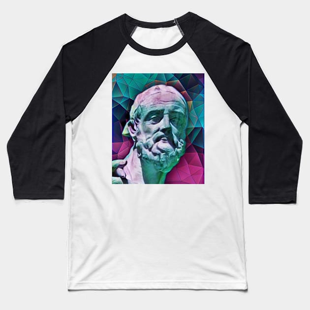 Polybius Portrait | Polybius Artwork 4 Baseball T-Shirt by JustLit